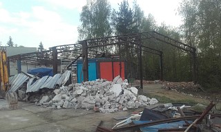 Demolice Svratka 1700m2, 2018